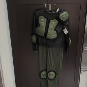 Army Soldier Superhero Costume With Helmet - Size 10-12 NWT